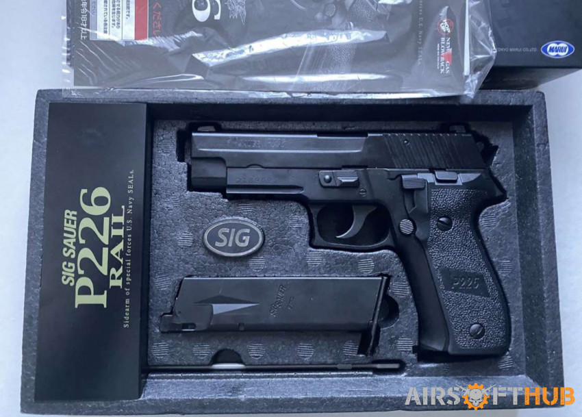 SIG SAUER P226 GBB pistol - Used airsoft equipment