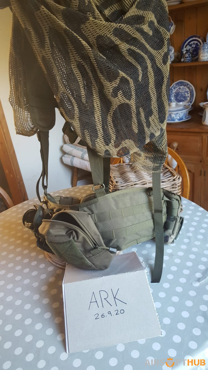 Custom H harness + battle belt - Used airsoft equipment