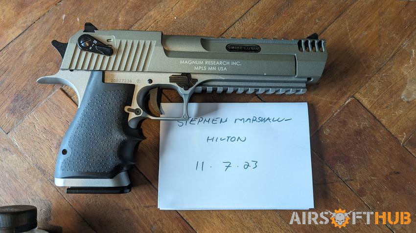 Cybergun Desert Eagle L6 - Used airsoft equipment