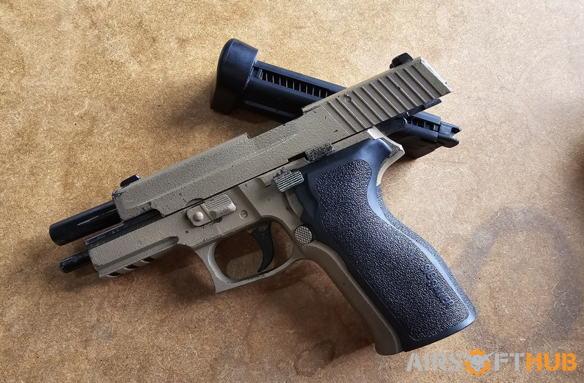 KJW Sig 226 - Used airsoft equipment