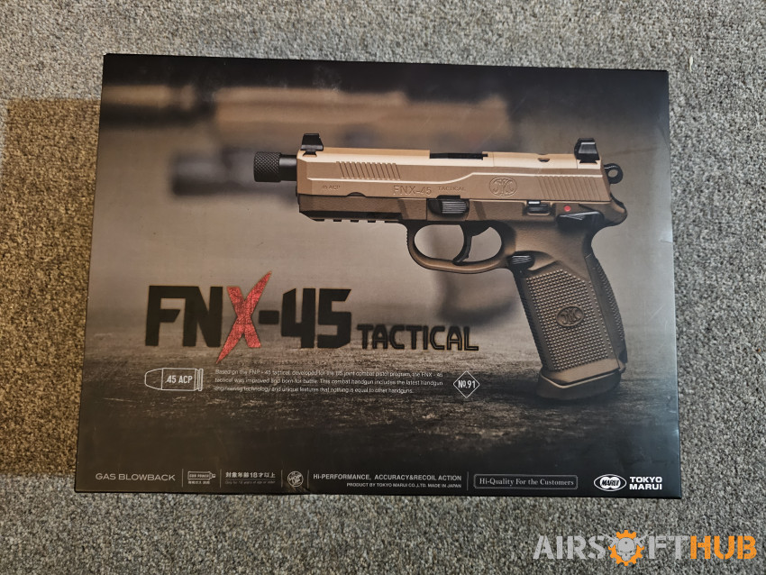 Tokyo Marui FNX-45 GBB - Used airsoft equipment