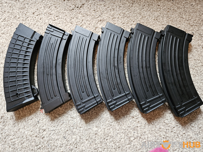 CYMA Ak Magazines - Used airsoft equipment