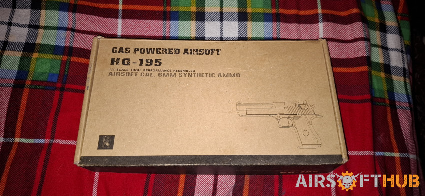 HFC HG195 Desert Eagle - Used airsoft equipment