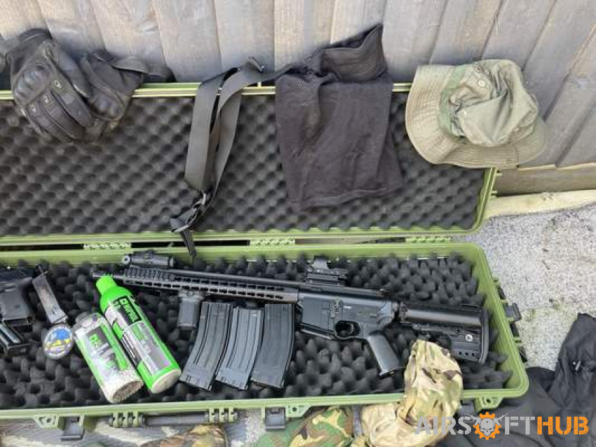 RIFS, cases and kit - Used airsoft equipment