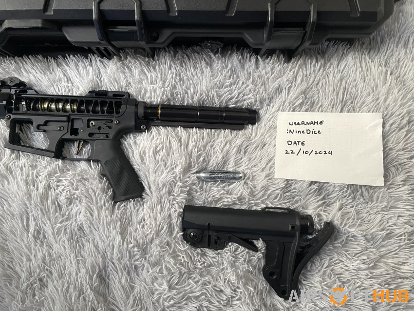 Custom Skeleton AR15 Polarstar - Used airsoft equipment