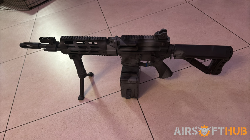 G&G CM16 LMG - Used airsoft equipment