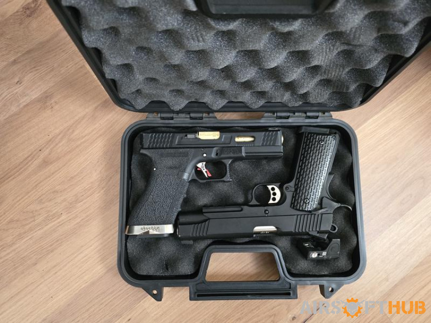 Pistols available - Used airsoft equipment