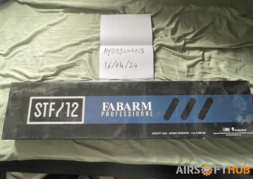 BO Fabarm STF-12 - Used airsoft equipment