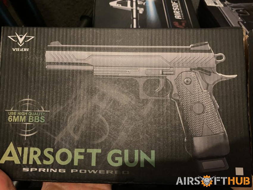 VIGOR 2012-A2 BB PISTOL - Used airsoft equipment