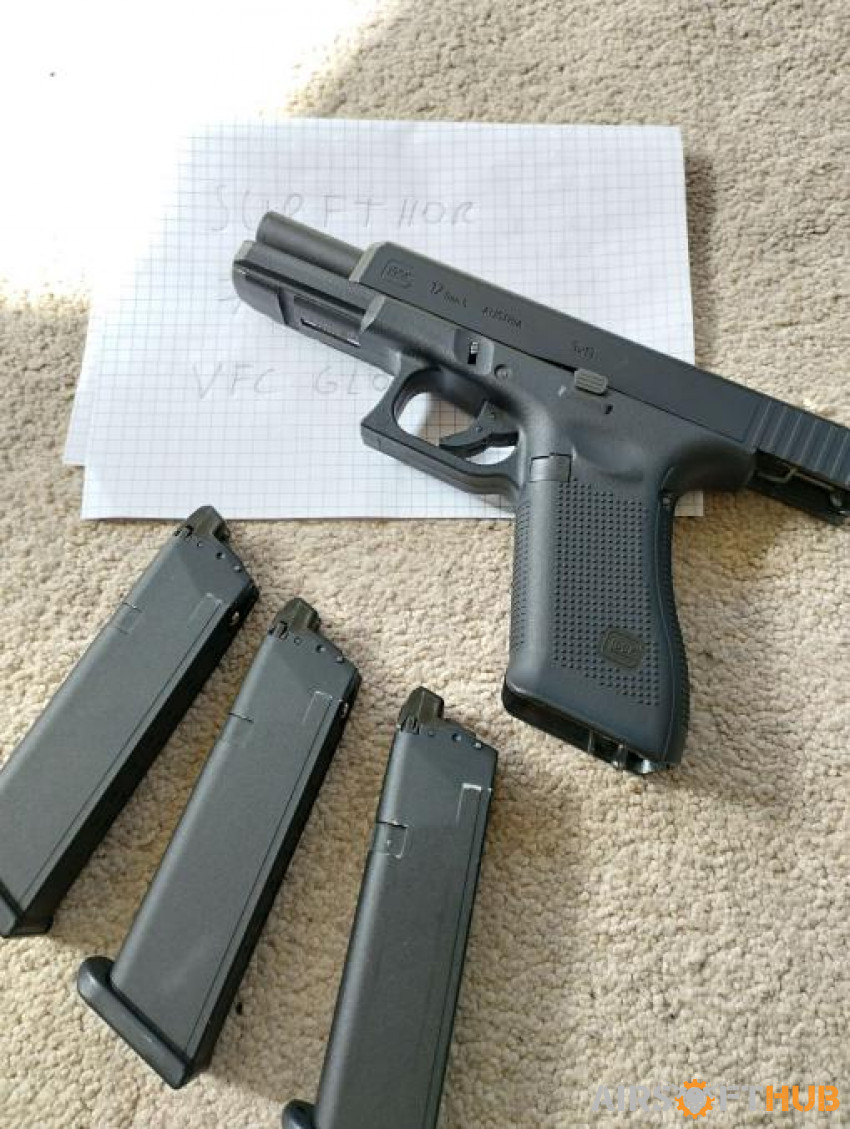 VFC Glock 17 Gen 5 GBB +3 mags - Used airsoft equipment