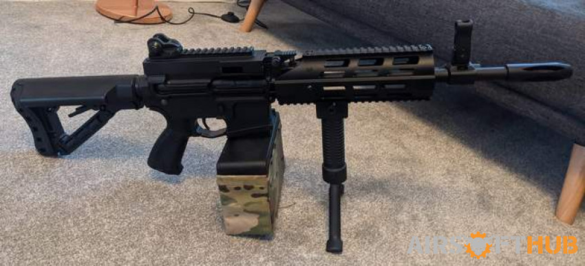 G&G CM16 LMG - Used airsoft equipment