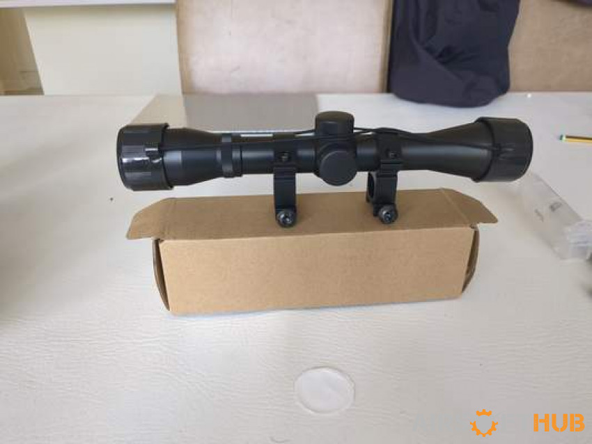 Rifle optics 4 X zoom - Used airsoft equipment