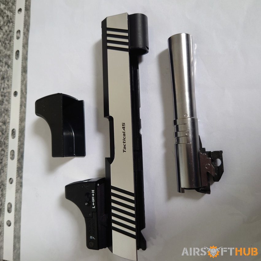 TM Hicapa 4.3 red dot and bits - Used airsoft equipment