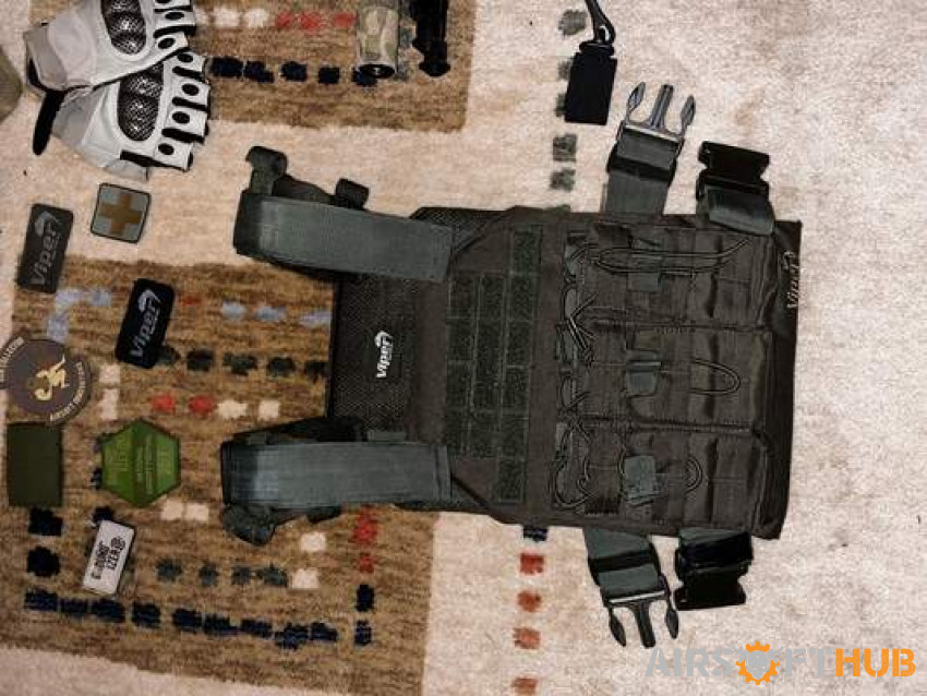 Bundle of gear - Used airsoft equipment