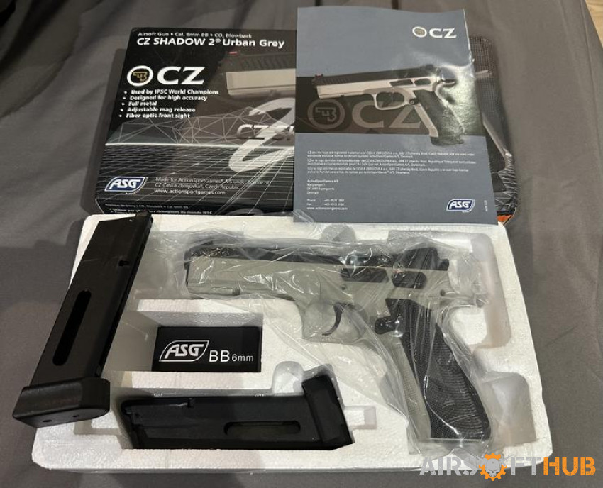 ASG CZ Shadow 2 urban grey - Used airsoft equipment