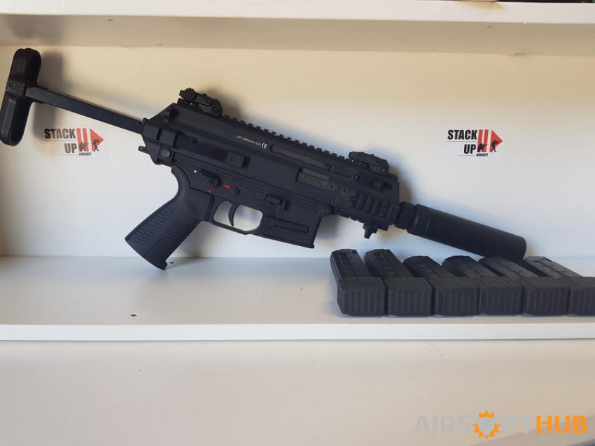 Ares ACP-9  w/6 mags and supp - Used airsoft equipment