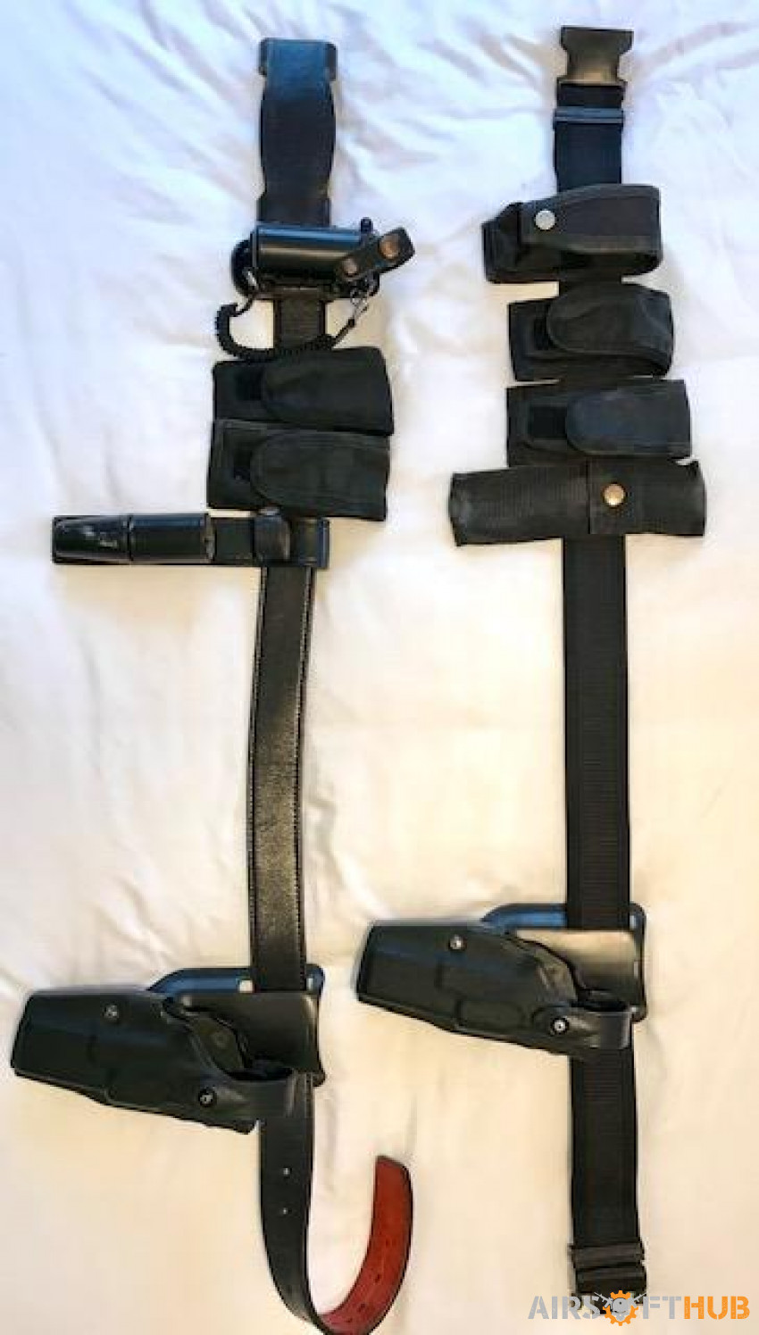 Two US style LEO belt rigs - Used airsoft equipment