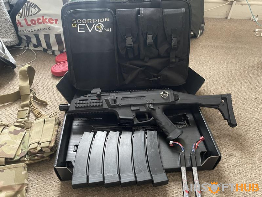 Scorpion evo - Used airsoft equipment