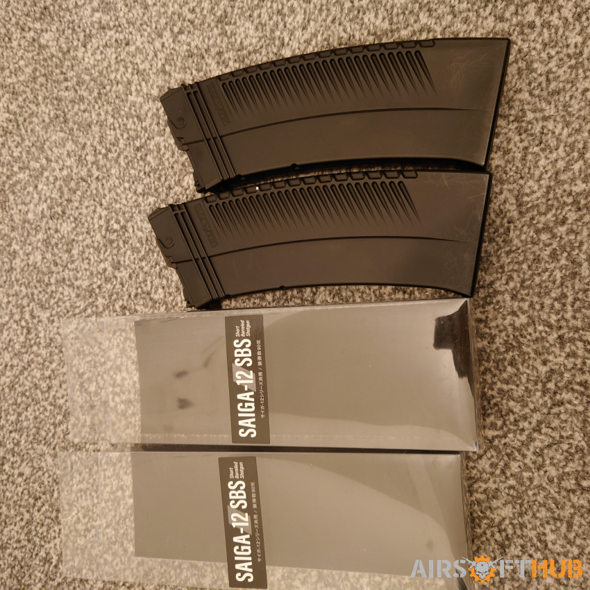 TM Saiga long magazines x2 - Used airsoft equipment