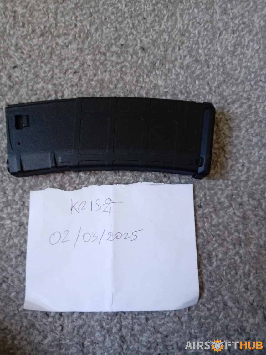 Generic m4 magazine (mid-cap) - Used airsoft equipment