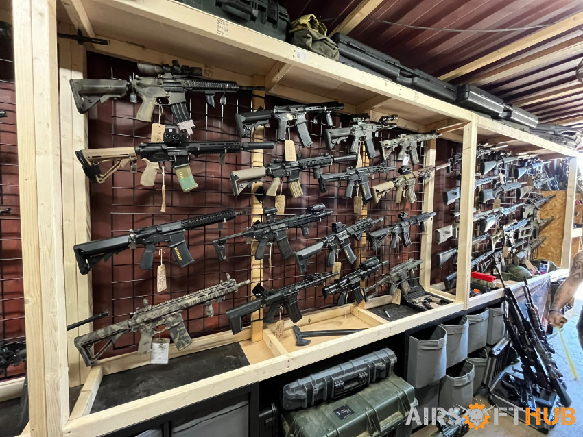 Huge Sale - Used airsoft equipment