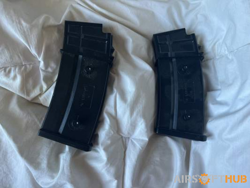 G36 magazine pack of 2 - Used airsoft equipment