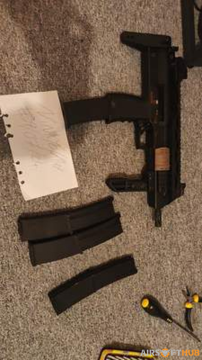 WE SMG8 - Used airsoft equipment