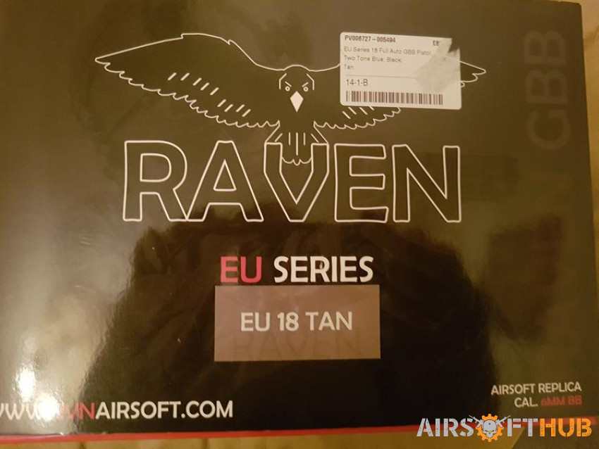 Raven eu series g18c full auto - Used airsoft equipment