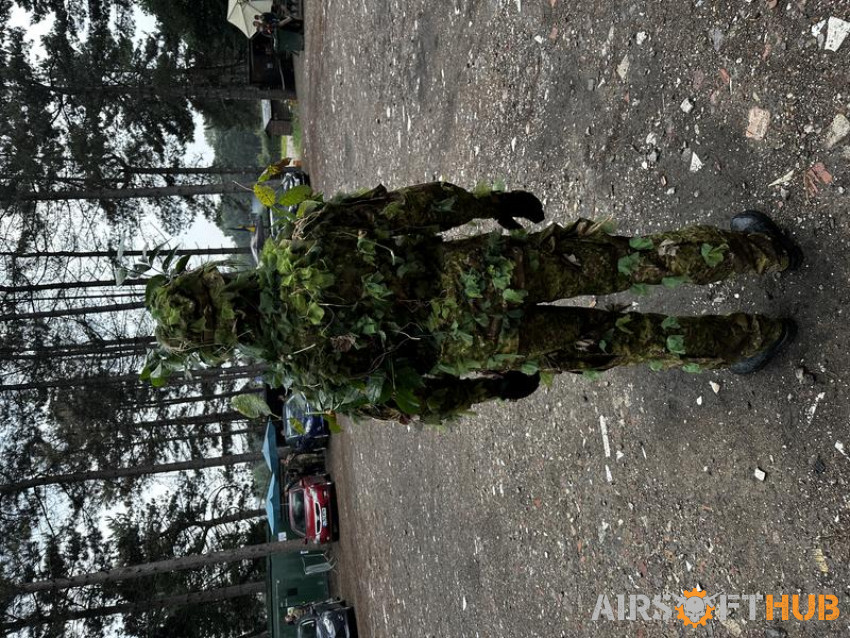 Greenzone bdu ghillie crafted - Used airsoft equipment