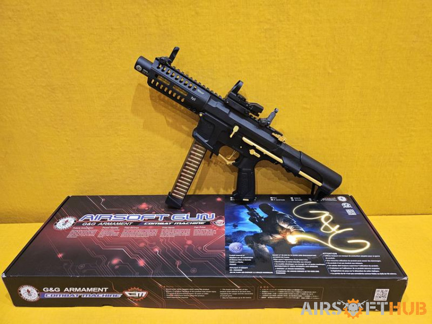 G&G Arp 9 AEG Stealth Gold - Used airsoft equipment