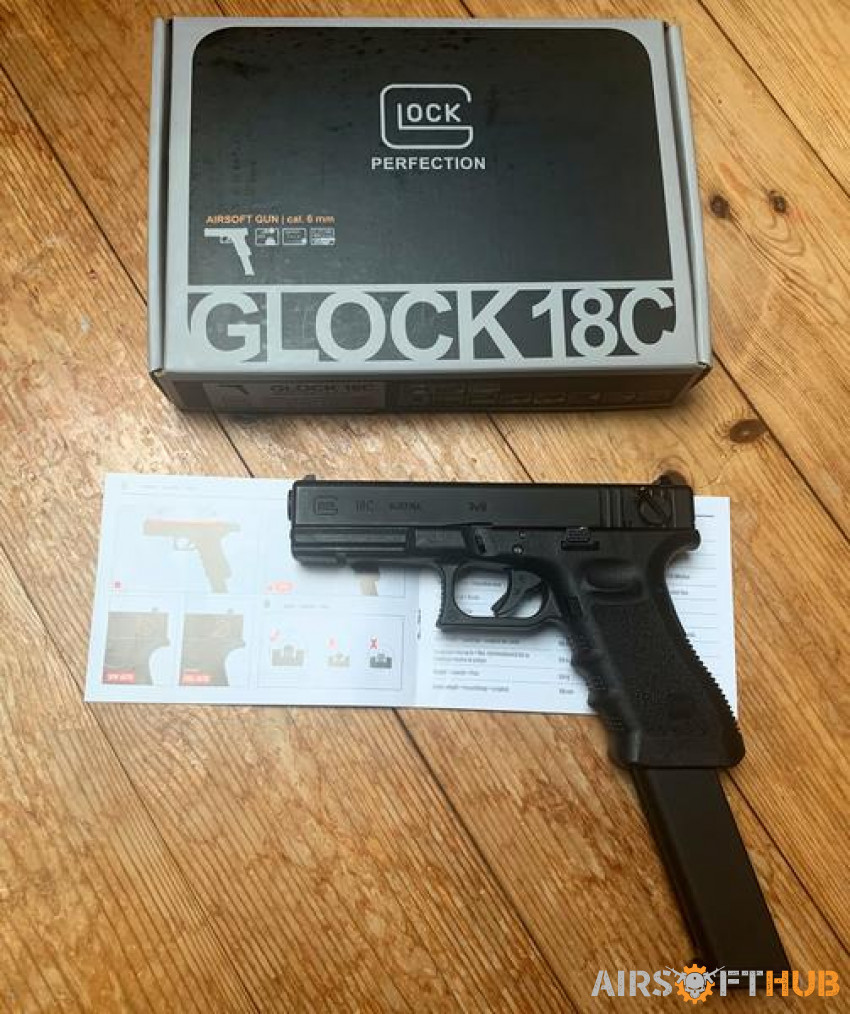 NEW Umarex GLOCK 18c Gen 3 GBB - Used airsoft equipment