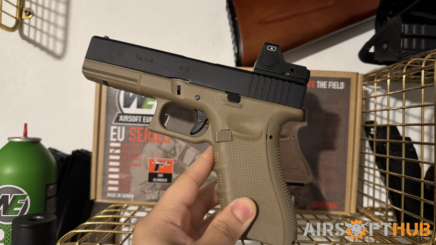 Brand new WE GLOCK 17 - Used airsoft equipment