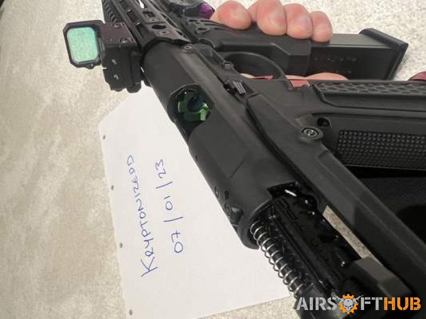 Fully Upgraded AAP-01 - Used airsoft equipment