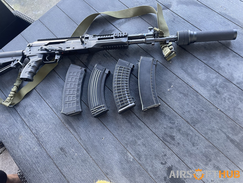 E&L AK47 full metal black - Used airsoft equipment