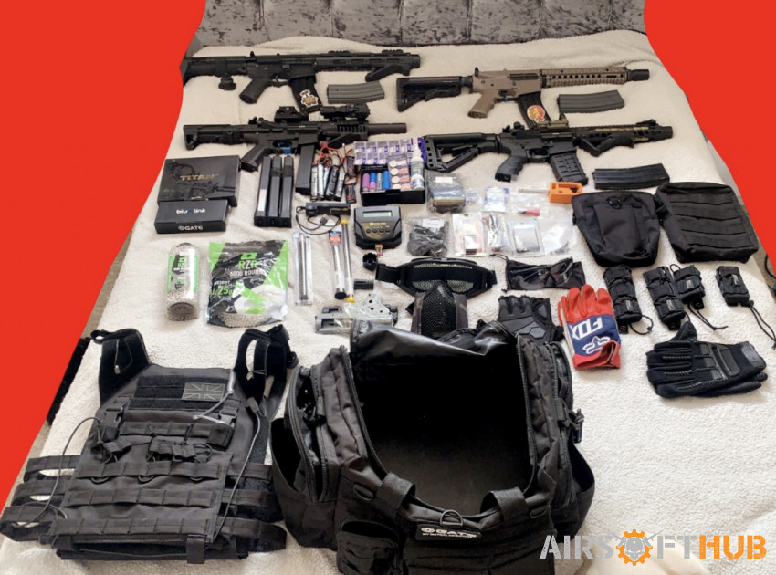 Airsoft bundle - Used airsoft equipment