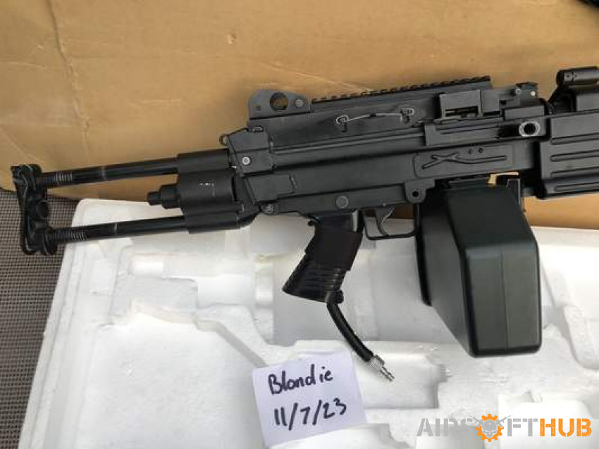 HPA A&K M249 Para - Used airsoft equipment