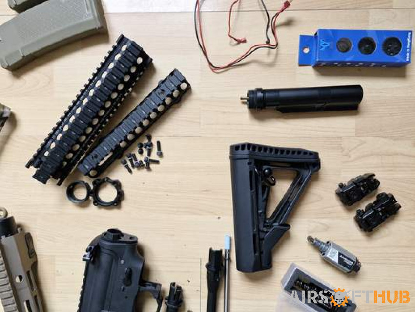 Various Parts & Gear - Used airsoft equipment