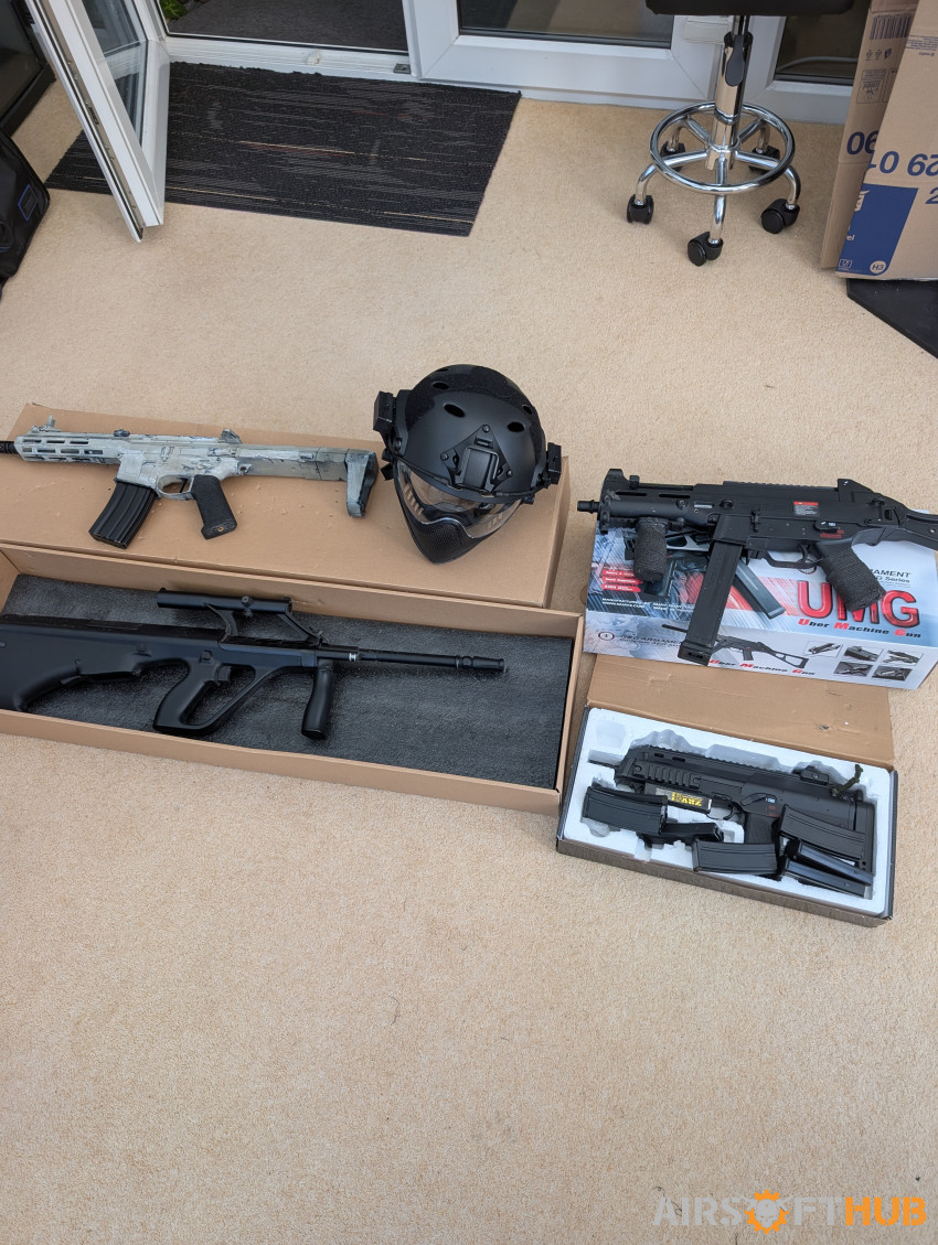 BUNDLE RIF's and gear - Used airsoft equipment