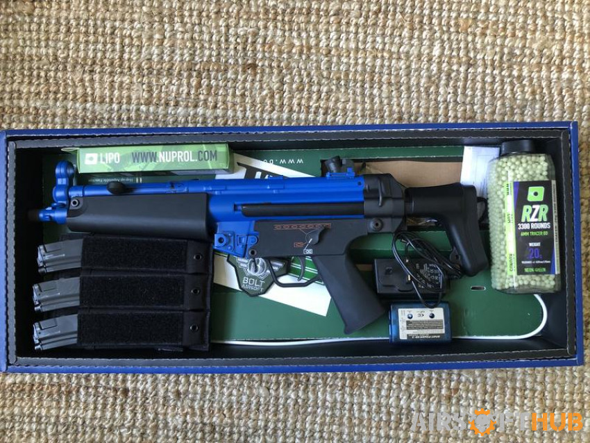 BOLT SWAT B.R.S.S MP5 - blue - Used airsoft equipment