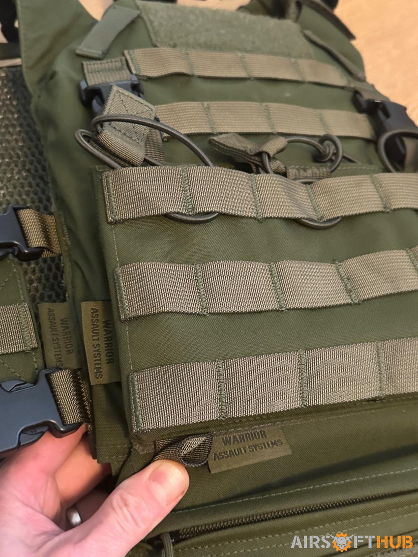 WAS Recon OD Plate Carrier - Used airsoft equipment