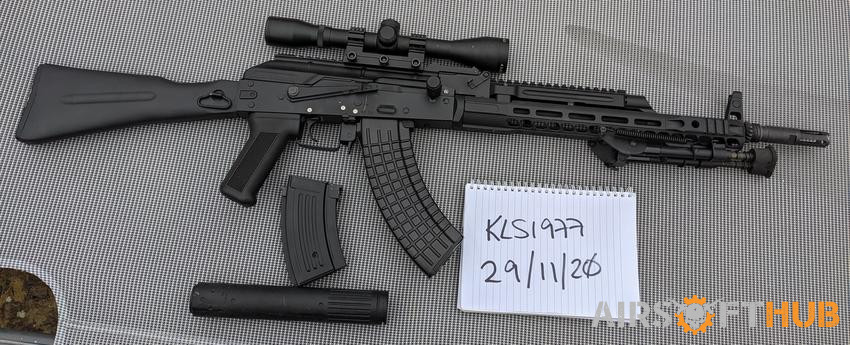 AK dmr - Used airsoft equipment