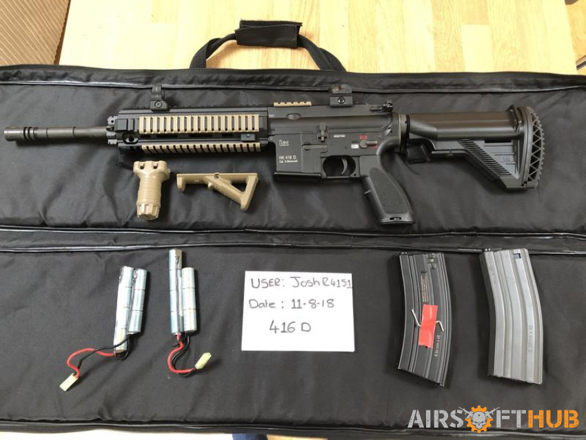 Umarex 416D - Used airsoft equipment