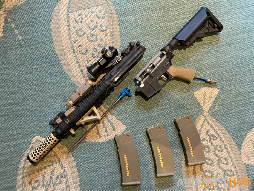 MK18 Polarstar Jack w/Mags - Used airsoft equipment