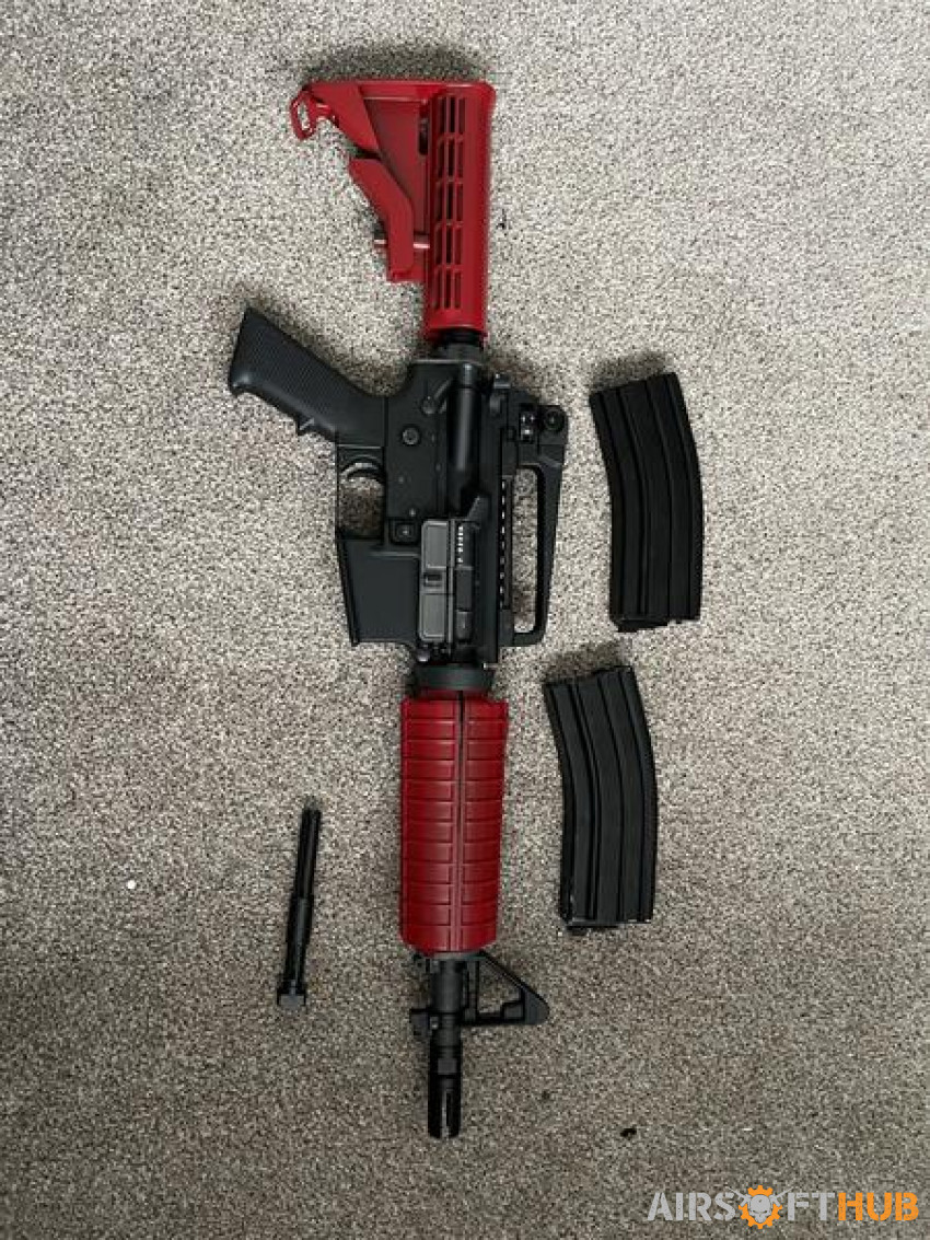 WE gbbr CQB Red - Used airsoft equipment