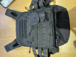 Black plate carrier - Used airsoft equipment