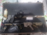 Rifle bundle with pistol - Used airsoft equipment