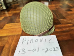 M1 helmet liner with net - Used airsoft equipment