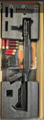 Golden Eagle M870 Shotgun - Used airsoft equipment