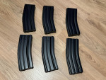 6x ICS CS4 Metal Mid-Cap Mags - Used airsoft equipment