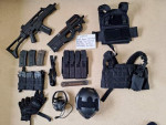 HUGE Black Loadout Bundle - Used airsoft equipment